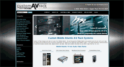 Desktop Screenshot of customavrack.com